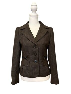 Ann Taylor Wool Blazer Suit Jacket